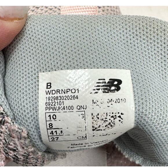 New Balance Womens Cush + DR Run V1 Running Pink Sneakers Shoes Size 10 WDRNPO1 - Picture 10 of 10